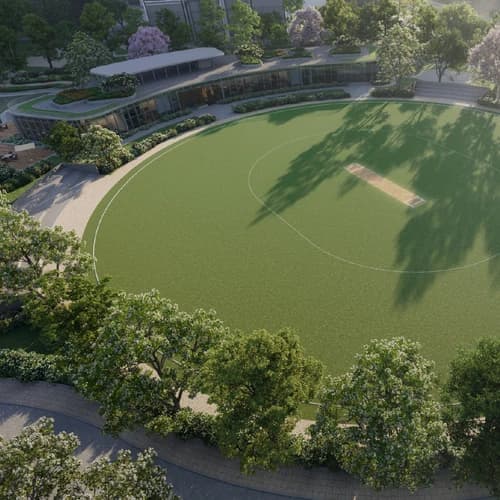 Sobha Town Park Resale: Cricket Ground