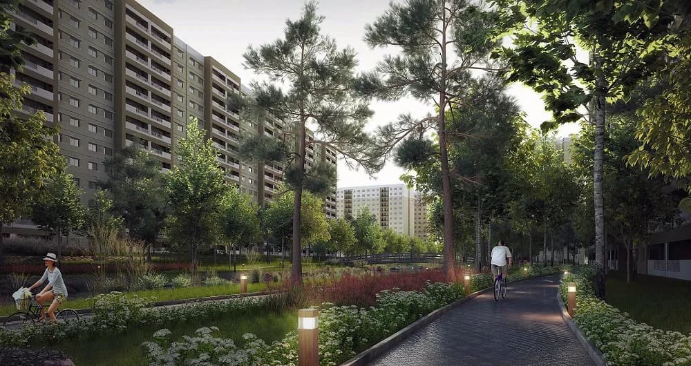 Sobha Dream Acres Resale: Cycling Track