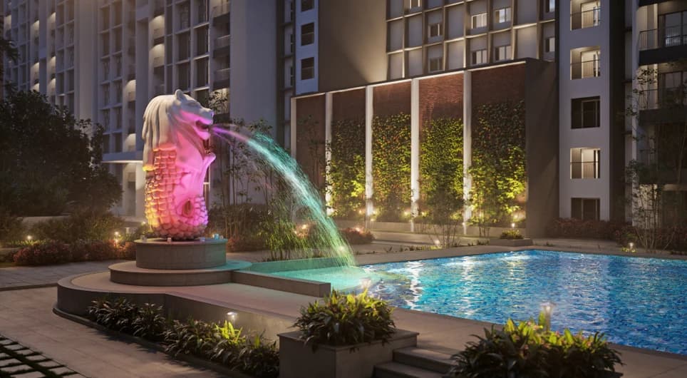 Sobha Sentosa Resale: Merlion Pool